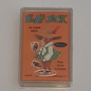 Vintage Whitman Slap Jack Card Game Complete
